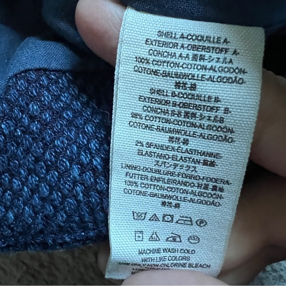 Free People Faux Leather Collar Belted Tweed Moto Vest Jacket Women's Size L - Picture 3 of 6